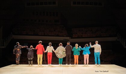 Blick ins Scharoun Theater Wolfsburg